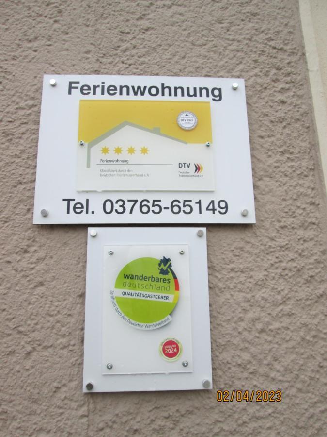 Zentrale-Ruhige Ferienwohnung Reichenbach im Vogtland Eksteriør bilde